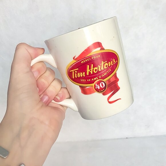 Hand Poured Mocha Latte Tim Horton's Mug Candle - Picture 4 of 5